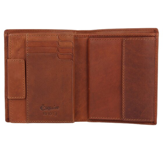 Esquire Dallas Porte-monnaie Protection RFID Cuir 10.5 cm