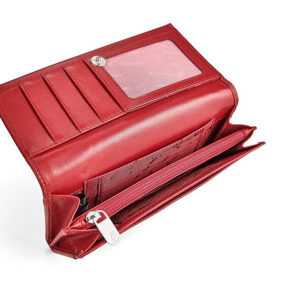 Esquire Silk Porte-monnaie Protection RFID Cuir véritable 16.5 cm