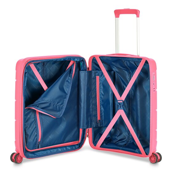 MODO by Roncato Starlight 3.0 4 roulettes Set de valises 3 pièces avec soufflet d'extension