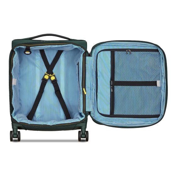 Delsey Paris Montmartre 3 4 roulettes Trolley de cabine 55 cm avec soufflet d'extension