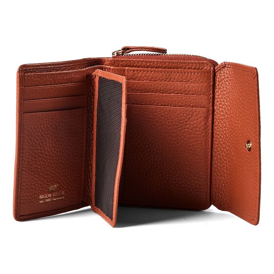Braun Büffel Asti Porte-monnaie Protection RFID Cuir véritable 12 cm