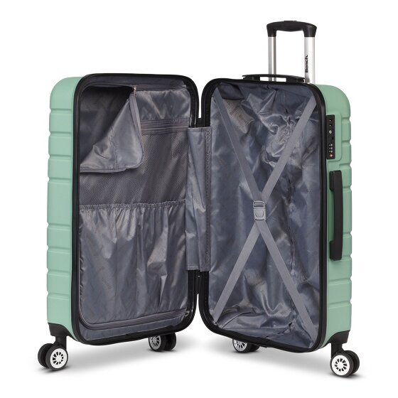 Bench Seattle 4 roulettes Set de valises 3 pièces