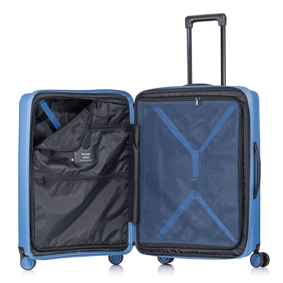 Pack Easy Jet 4 roulettes Trolley 64 cm avec soufflet d'extension