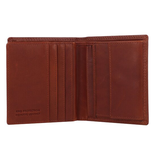Greenburry Vintage Porte-monnaie Protection RFID Cuir 9.5 cm