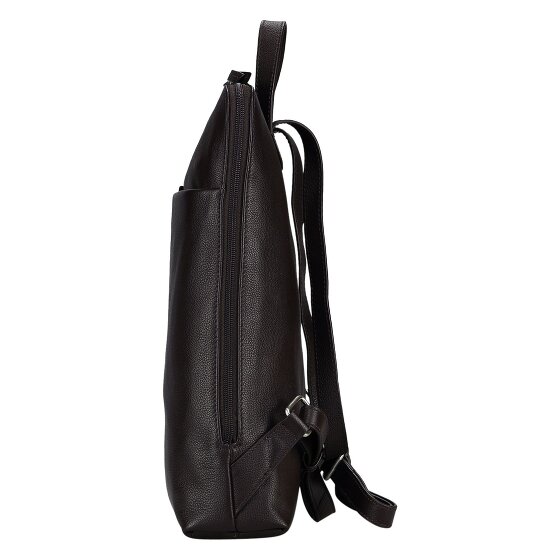 Jost Lysa Daypack Cuir véritable 36 cm Compartiment ordinateur