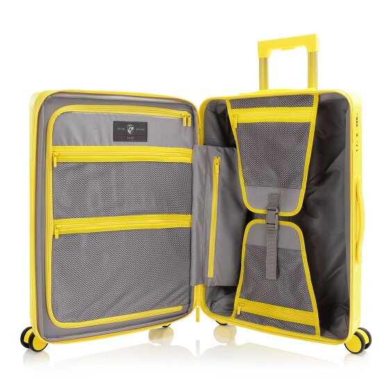 Heys HiLite 4 roulettes Trolley M 63.5 cm avec soufflet d'extension