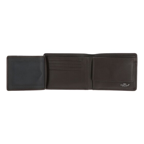 Golden Head Polo Porte-monnaie Protection RFID Cuir véritable 12.5 cm