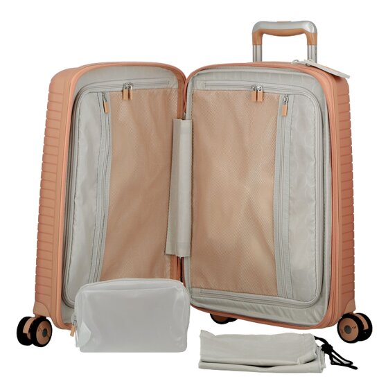 Jump Evae 4 roulettes Set de valises 3 pièces avec soufflet d'extension