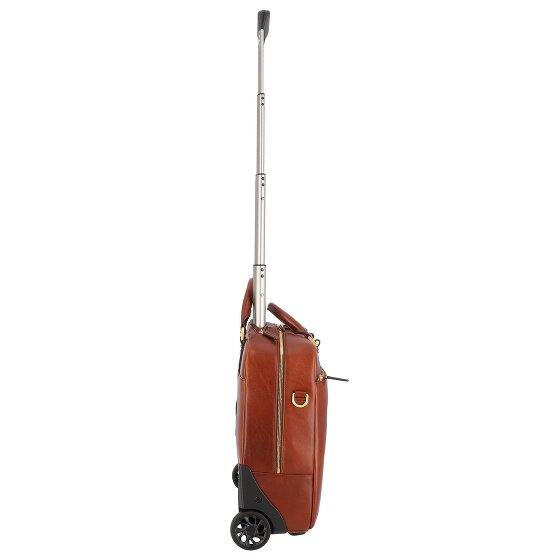 The Bridge Stovia 2 roulettes Trolley pilote Cuir 39 cm Compartiment pour ordinateur portable