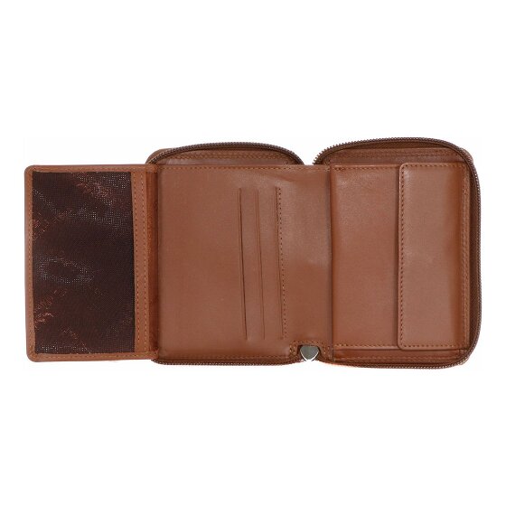 Golden Head Polo Porte-monnaie Protection RFID Cuir véritable 12.5 cm