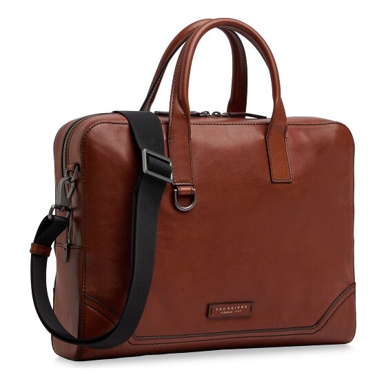 The Bridge Matteo Attaché-case Cuir véritable 38 cm Compartiment ordinateur