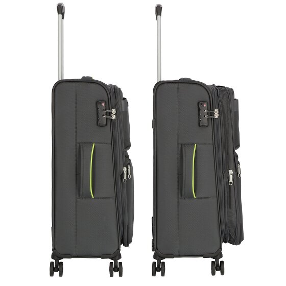 d&n Travel Line 6700 4 roulettes Trolley 60 cm