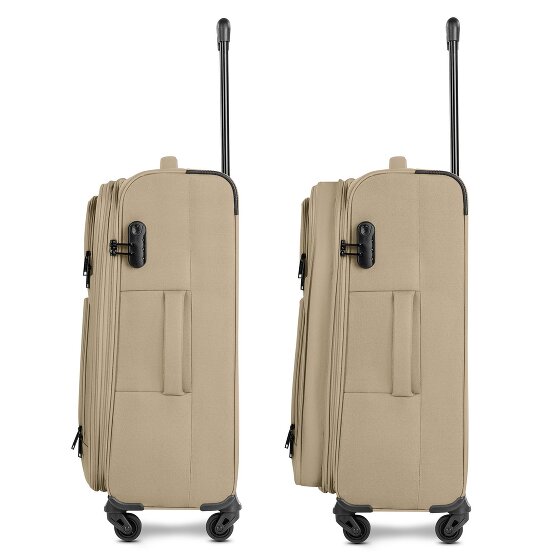 Smartbox Edition 04 4 roues Valise cabine 67 cm avec soufflet d'extension