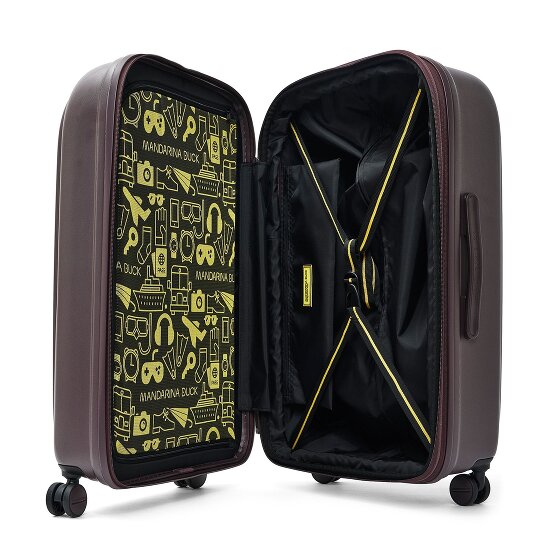 Mandarina Duck Logoduck 4 roues trolley 69 cm