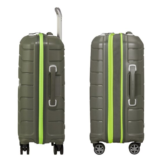 Samsonite Flux 4 roulettes Trolley de cabine 55 cm avec soufflet d'extension