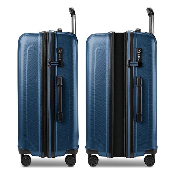 Redolz Essentials 14 4 roues Set de valises 3 pièces avec soufflet d'extension