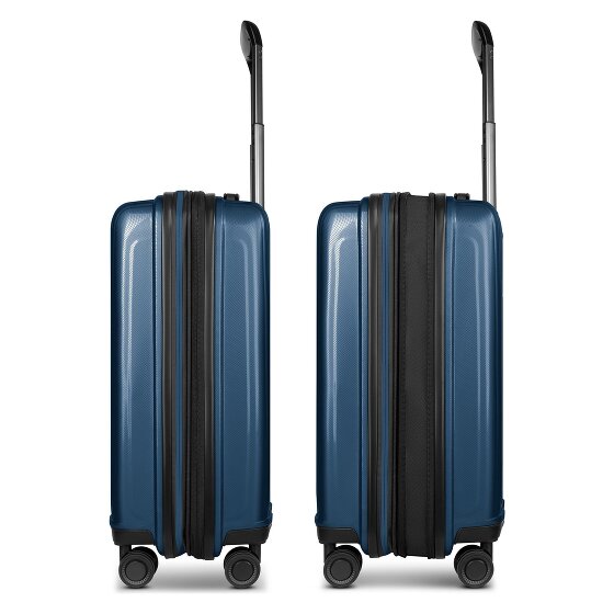 Redolz Essentials 14 4 roulettes Set de valises 3 pièces avec soufflet d'extension