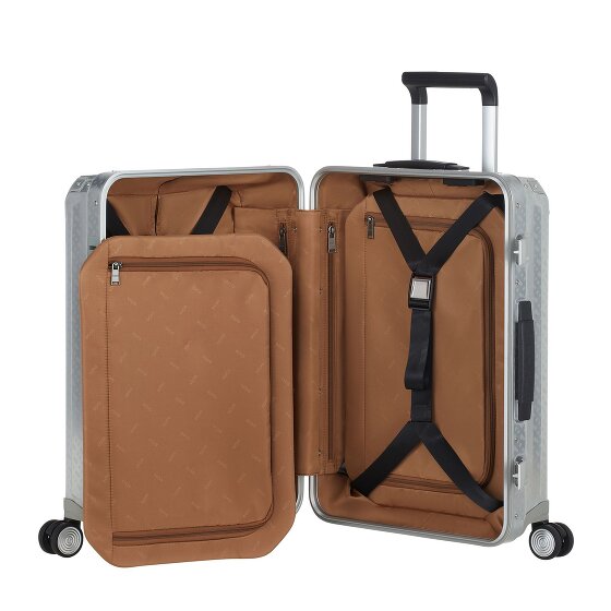 Samsonite Valise cabine Lite-Box Alu Boss Edition à 4 roues, en Aluminium, 55 cm