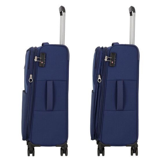 American Tourister Star Max 4 roulettes Set de valises 3 pièces avec soufflet d'extension