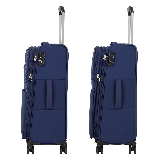 American Tourister Star Max 4 roulettes Set de valises 3 pièces avec soufflet d'extension