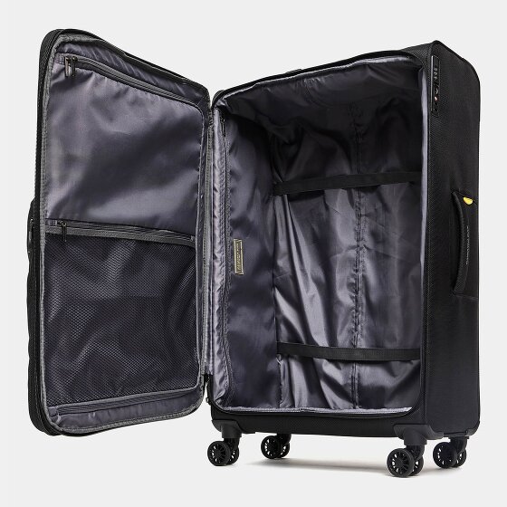 Mandarina Duck Zephyr 4 roues Valise cabine L 78 cm avec soufflet d'extension