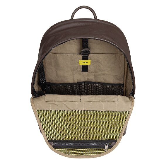 DuDu Casablanca Daypack Cuir véritable 40 cm Compartiment ordinateur