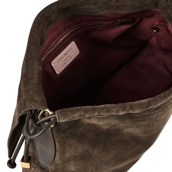 Coccinelle Lidia Sac à bandoulière Cuir véritable 31 cm