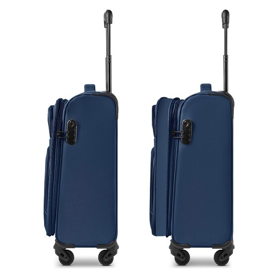 Smartbox Edition 04 4 roues Valise cabine 55 cm avec soufflet d'extension
