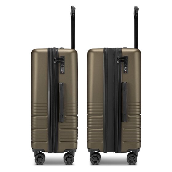 camel active Hanoi 4 roues Valise cabine M 65 cm avec soufflet d'extension