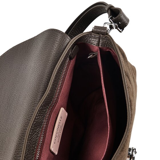 Coccinelle Nikla Sac à bandoulière Cuir véritable 30 cm
