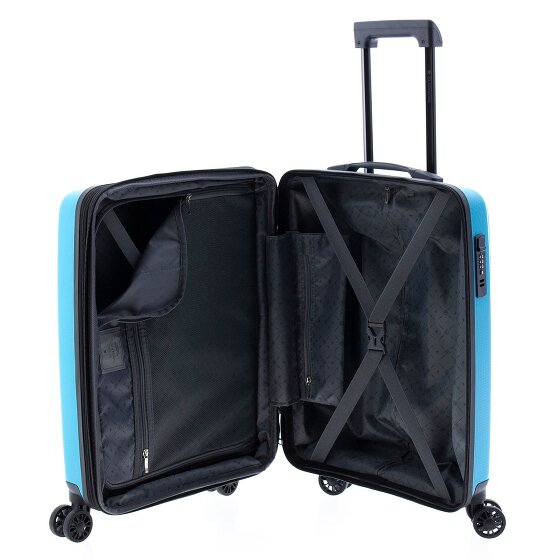 Gladiator 1700 4 roulettes Trolley de cabine 55 cm avec soufflet d'extension