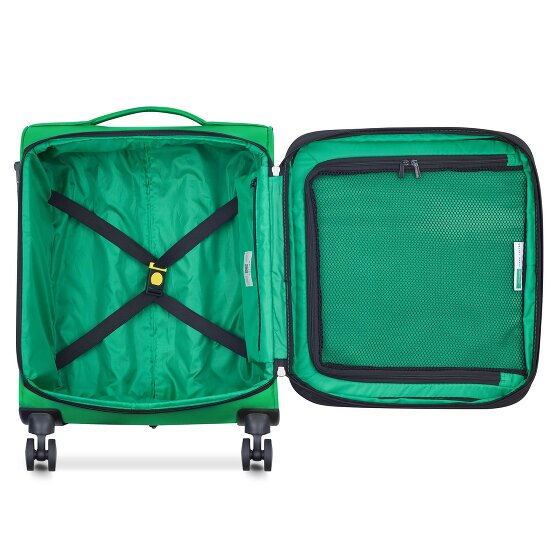 Delsey Paris x Colors Benetton Color Block 4 roues trolley cabine 55 cm avec soufflet d'extension