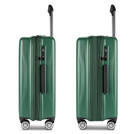 Bric's Cervia 2.0 4 roues Set de valises 3 pièces avec soufflet d'extension