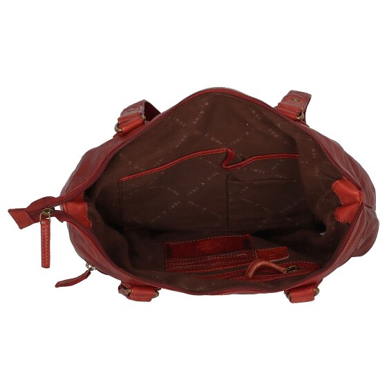 Greenland Nature Femi & Nine Sac à bandoulière en cuir 35 cm