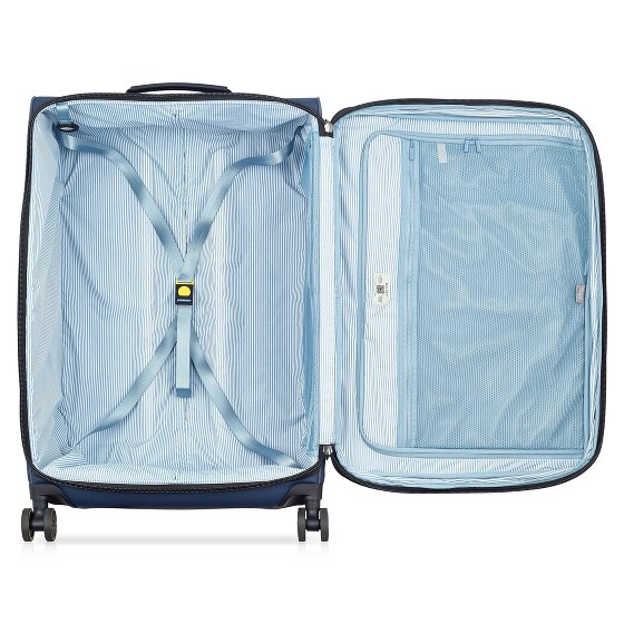 Delsey Paris Turenne Soft 4 roues trolley 77 cm avec soufflet d'extension