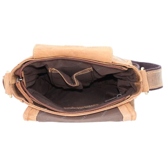 Greenburry Sac à bandoulière Vintage en cuir 20 cm