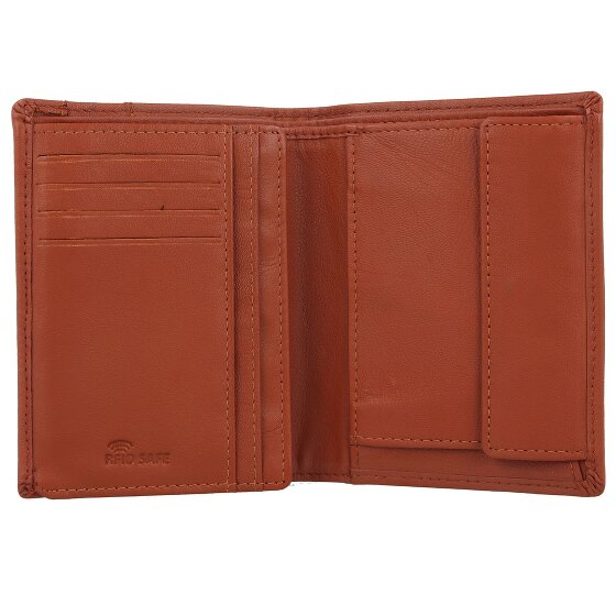mano Don Leonardo Porte-monnaie RFID cuir 12,5 cm