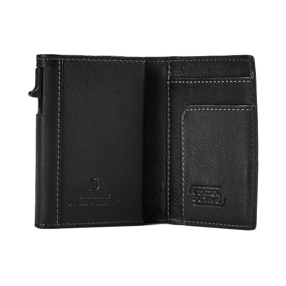 camel active Hill Porte-monnaie Protection RFID Cuir véritable 7 cm