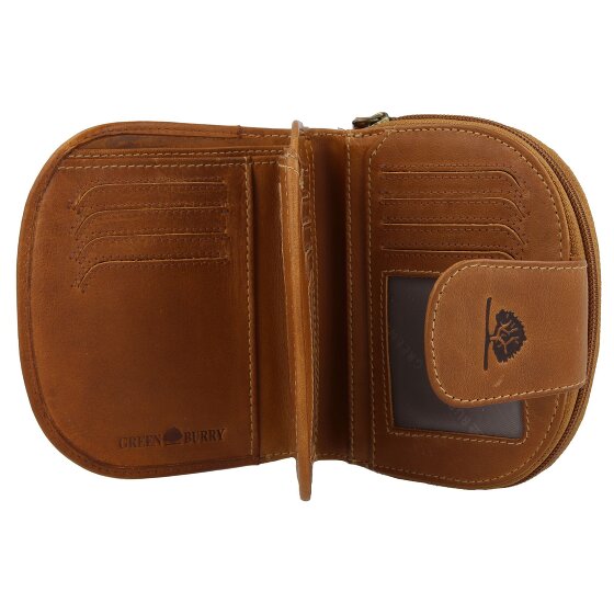 Greenburry Tornado Porte-monnaie Protection RFID Cuir 14 cm