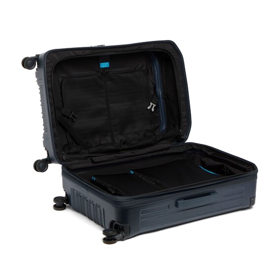 Piquadro PQ-Light 4 roues Valise cabine M 69 cm '"avec soufflet d''extension"'
