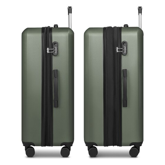 Check.In Paradise 2.0 4 roues Valise cabine L 78 cm avec soufflet d'extension