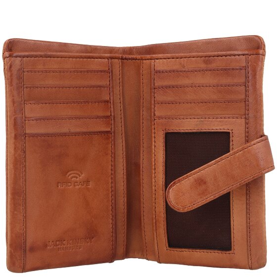 Jack Kinsky Porte-monnaie Nelson RFID cuir 9,5 cm