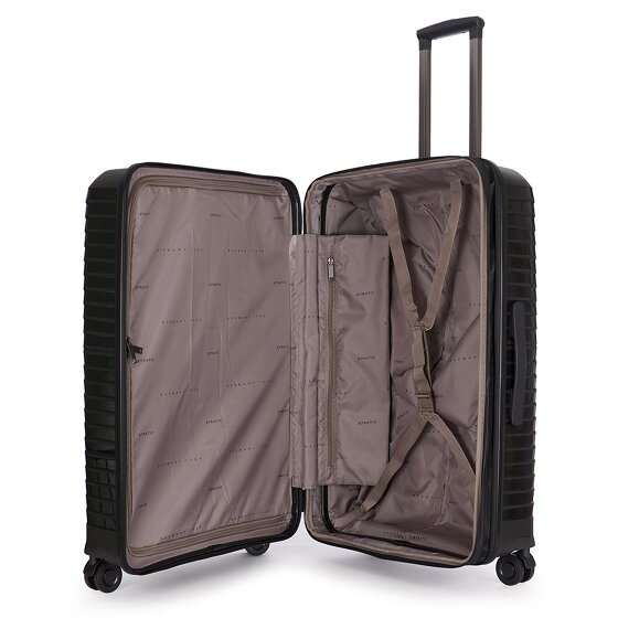 Stratic Bright+ 4 roulettes Trolley L 76 cm avec soufflet d'extension