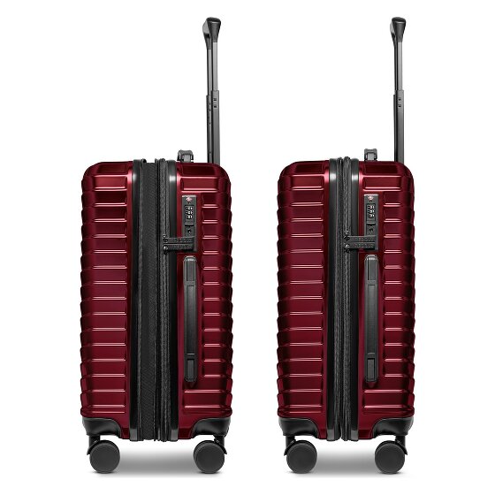 Redolz Essentials 18 4 roues Valise cabine 55 cm avec soufflet d'extension