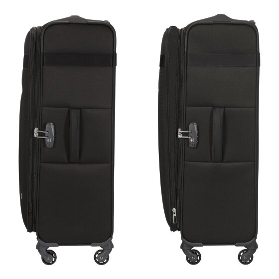 Samsonite Citybeat 4 roues Valise cabine 78 cm avec soufflet d'extension