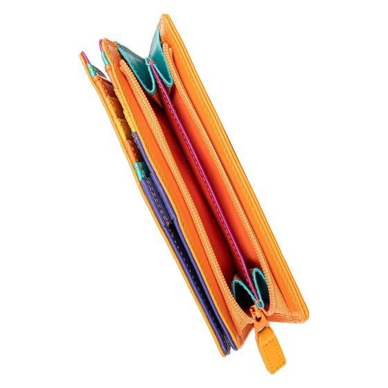 Mywalit Porte-monnaie Protection RFID Cuir véritable 8 cm