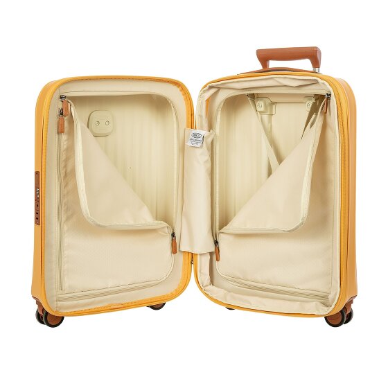 Bric's Taormina 4 roulettes Trolley S 57 cm avec soufflet d'extension