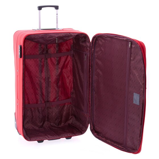 Gladiator 2100 2 roulettes Trolley 72 cm avec soufflet d'extension