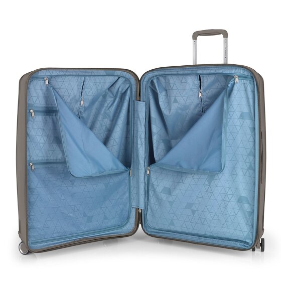Gabol Queens 4 roulettes Set de valises 2 pièces avec soufflet d'extension