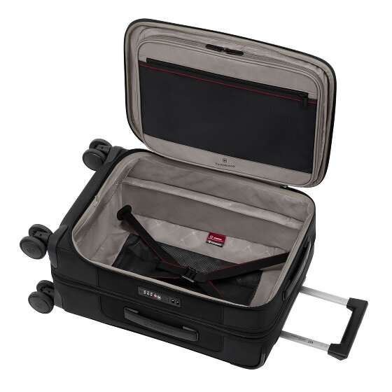 Victorinox Werks Traveler 7.0 4 roulettes Trolley de cabine 55 cm Compartiment pour ordinateur portable avec soufflet d'extension